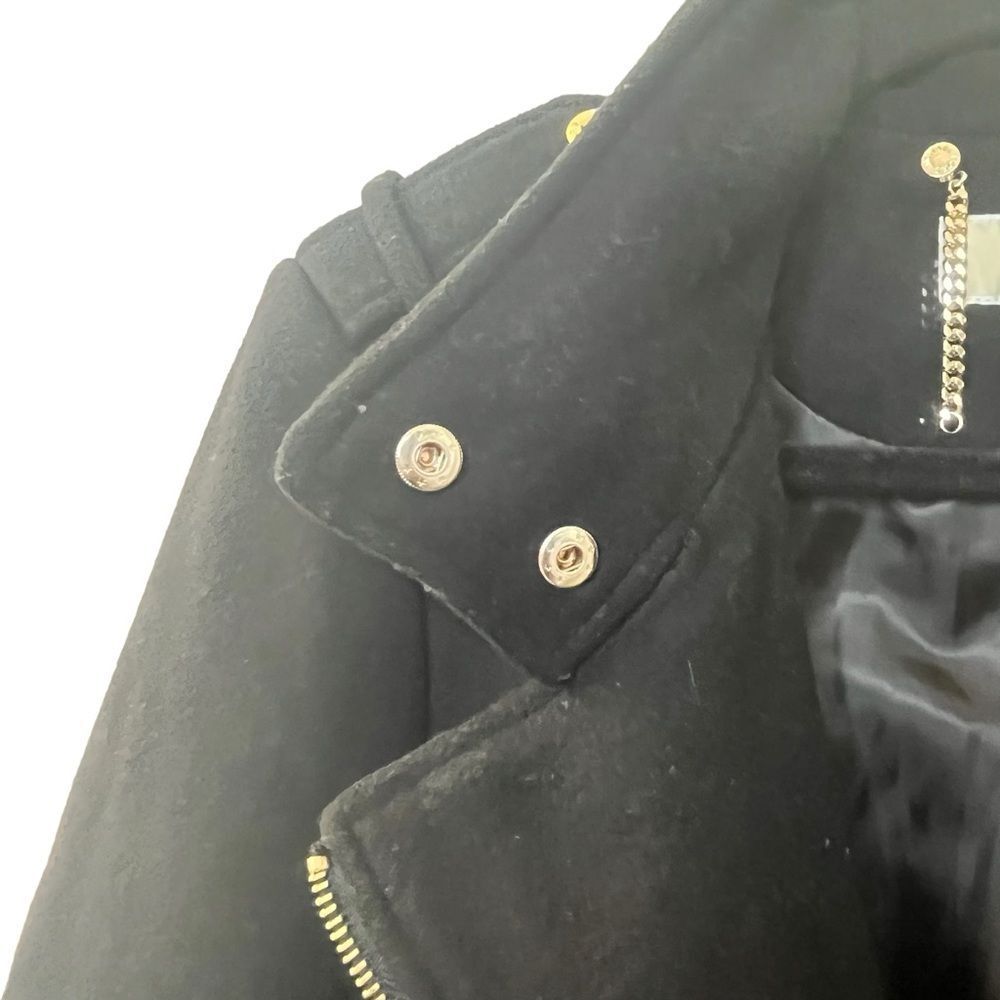 MICHAEL Michael Kors Asymmetrical Coat Sz L - Picture 6 of 12